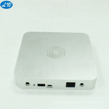 High Quality precision metal service custom aluminum Set-top box enclosure